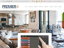 Tablet Screenshot of premier-group.com